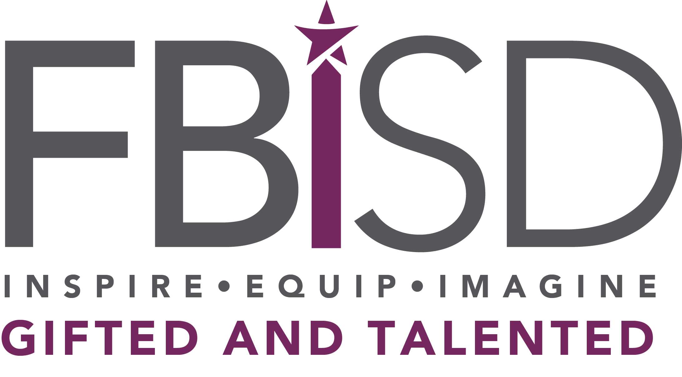 FBISD logo with Gifted and talented along the bottom 